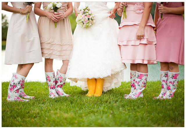 colourful boots