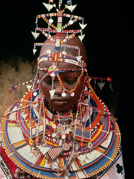 Masai Bridal Dress